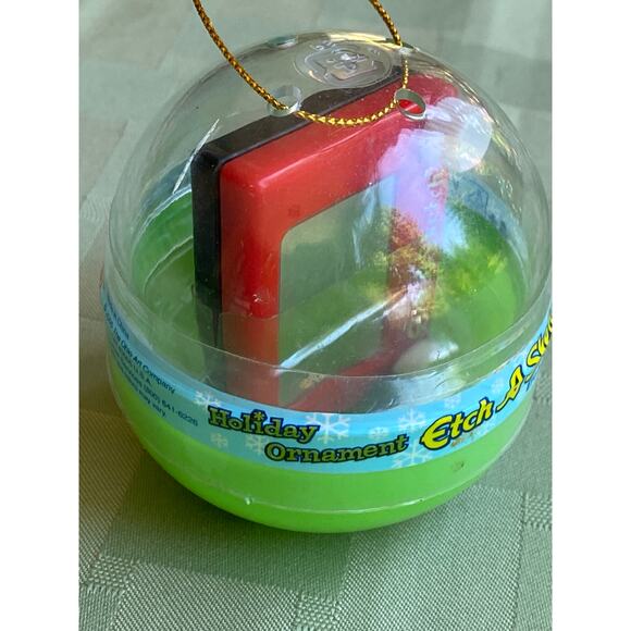 VTG Mini Etch A Sketch Holiday Ornament Unopened 2005 Ohio Art Co. NIP - Picture 1 of 11